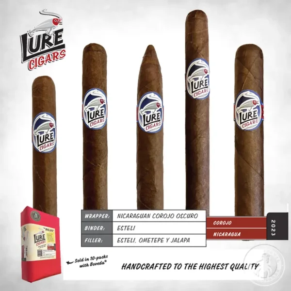 Lure Cigars - Corojo details