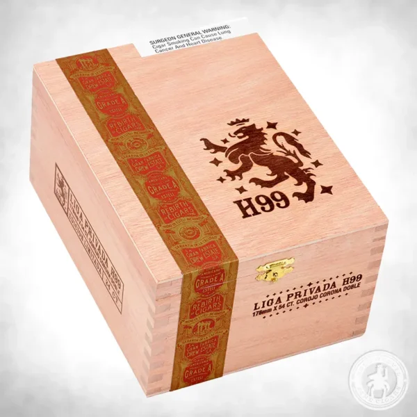 Drew Estate Liga Privada H99 Corono Doble closed box-24