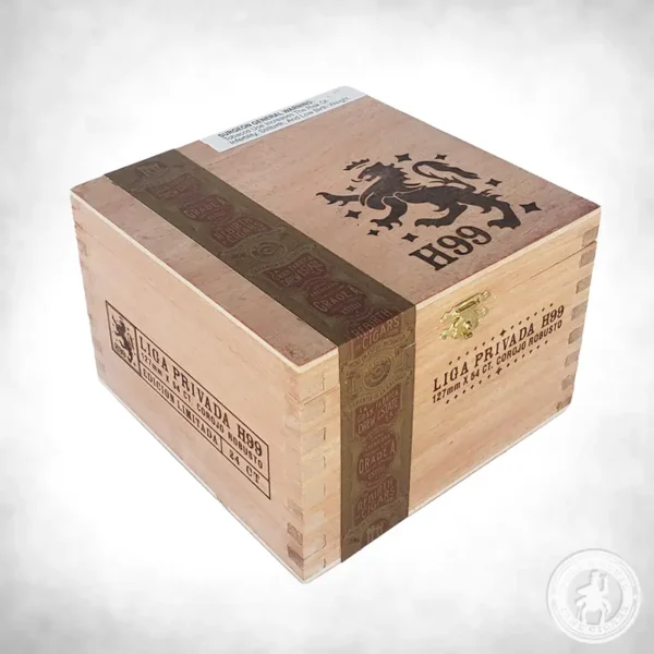 Drew Estate Liga Privada H99 Robusto closed box-24