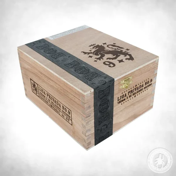 Drew Estate No.9 Liga Privada Belicoso closed box-24