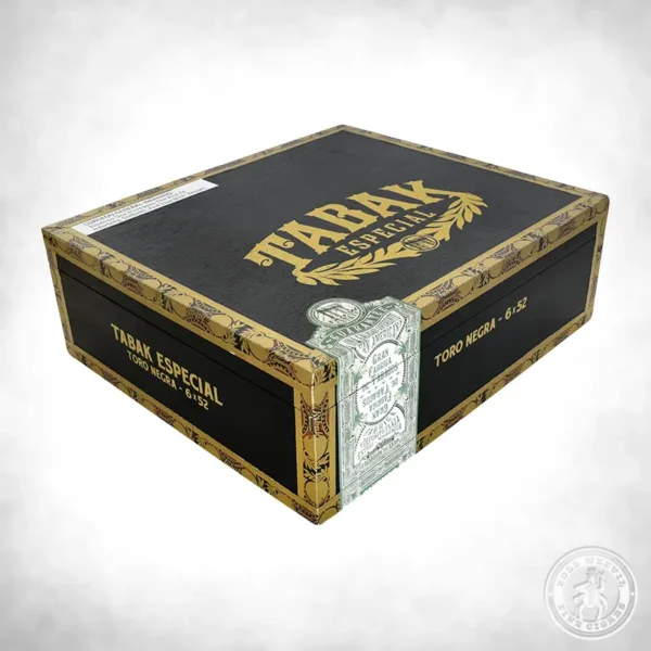 Drew Estate Tabak Especial Negra Toro closed box-24