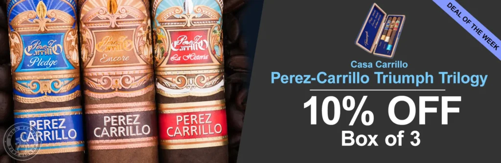 Casa Carrillo - Perez-Carrillo triumph Trilogy 10% off