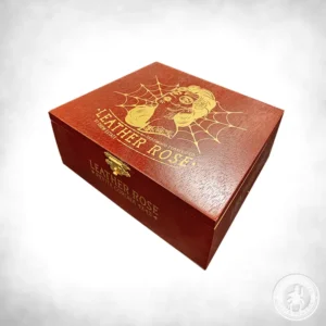 Drew Estate Deadwood - Leather Rose Petite Corona closed box-24