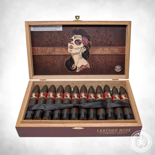 Drew Estate Deadwood - Leather Rose Torpedo open box-24