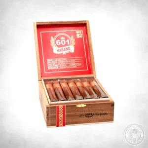 Espinosa 601 Red Habano Torpedo box-20