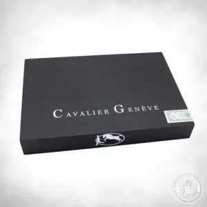 Cavalier Geneve Small Batch Black Salomones closed box-10