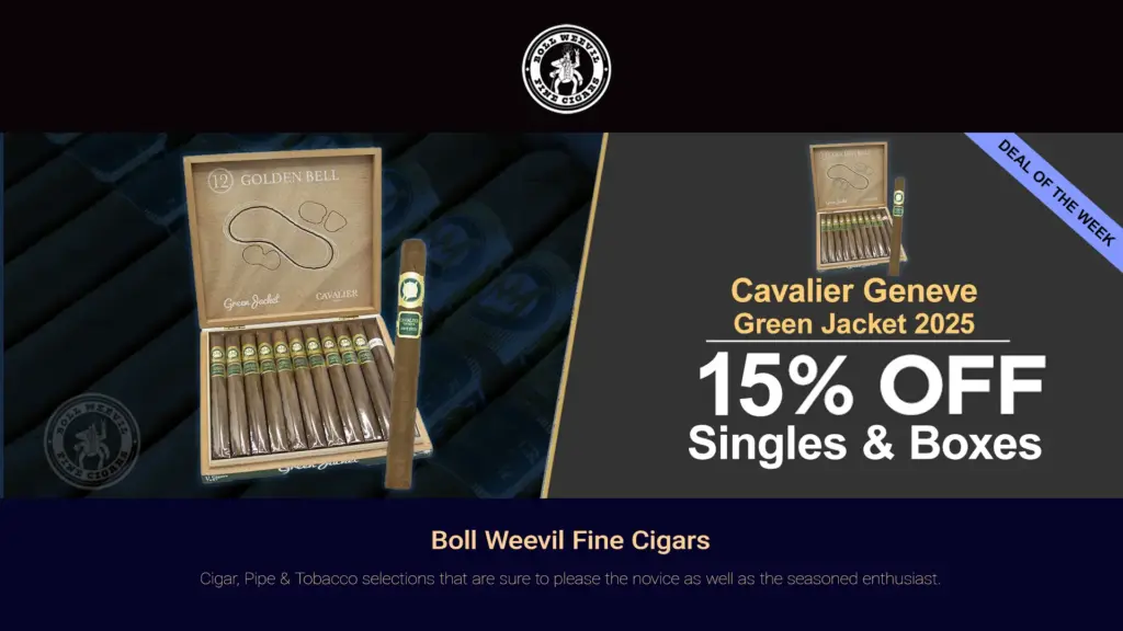 Boll Weevil Fine Cigars Deal of the Week 04-11-2026 featured