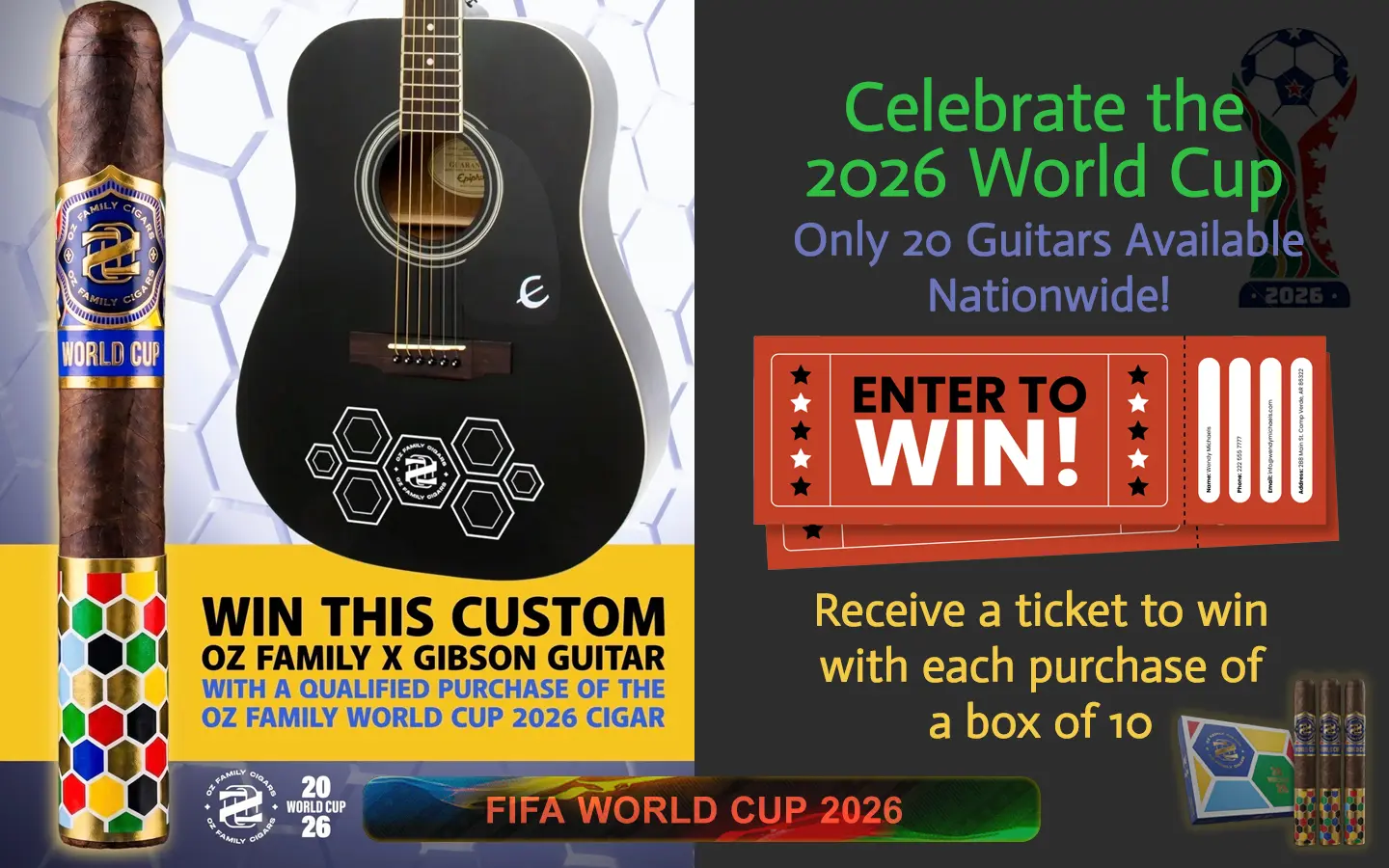 Ozgener Family Cigars - X Gibson Giveaway