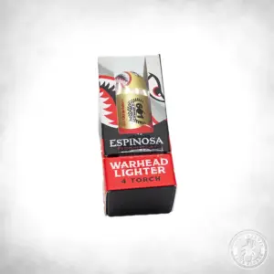 Espinosa Warhead Lighter Gold boxed