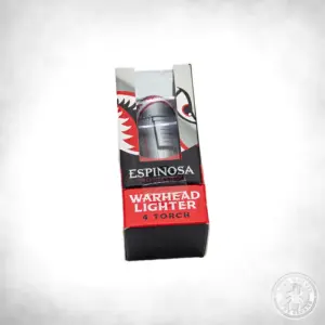 Espinosa Warhead Lighter Silver boxed