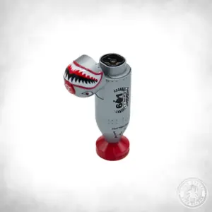 Espinosa Warhead Lighter Silver open frnt