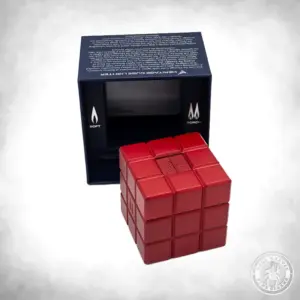 Colibri Heritage Cube Lighter red featured