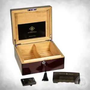 J.C. Newman Diamond Crown Limited Edition Burgundy 100ct open acc