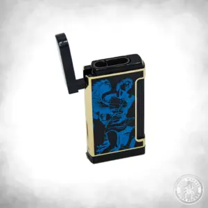 Prometheus LE 2024 God of Fire Never Back Down lighter flipped
