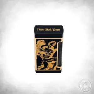 Prometheus LE 2024 God of Fire Never Back Down lighter gold-black