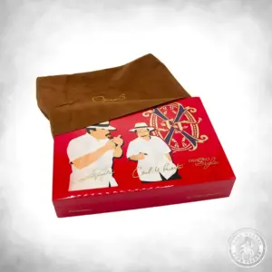 Prometheus Opus 5 Heaven and Earth Red Humidor cover
