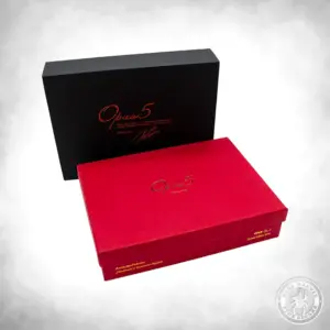Prometheus Opus 5 Heaven and Earth Red Humidor outer-inner box
